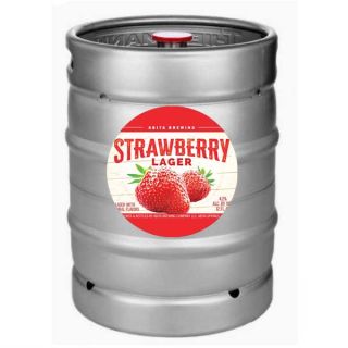Abita Strawberry Harvest Lager 15.5 Gal (1/2 bbl) Keg