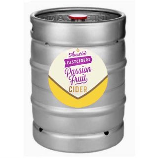 Austin East Passionfruit Cider 15.5 Gal (1/2 bbl) Keg