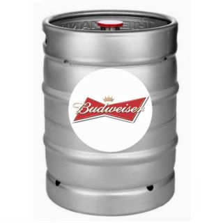 Budweiser 15.5 Gal (1/2 bbl) keg