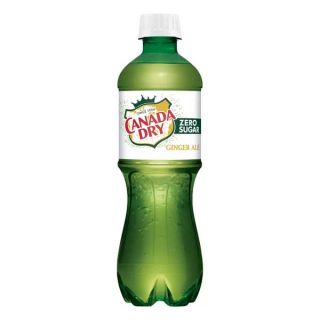 Canada Dry Zero Sugar Ginger Ale - 20 fl oz Bottle