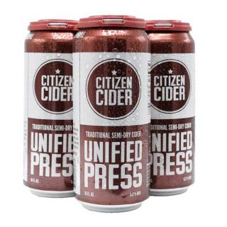 Citizen Cider Unified Press Cans