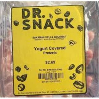 Dr.Snack Nuts - Yogurt Covered Pretzels 4oz