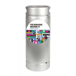 Five Borough Gridlock Hazy IPA 5.16 gal (1/6 bbl) keg