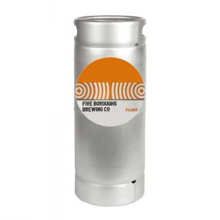 Five Borough Pilsner 5.16 gal (1/6 bbl) keg