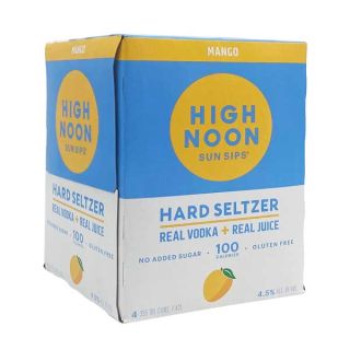 High Noon Sun Sips Mango Vodka & Soda