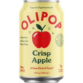 Oli Pop Crisp Apple Soda Can