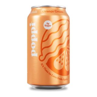 Poppi Orange Cream Soda Can