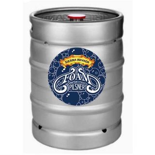 Sierra Nevada Foam Pilsner 15.5 Gal (1/2 bbl) keg