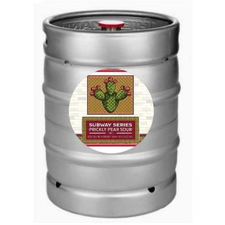 Sixpoint Subway Sour: Prickly Pear 15.5 gal (1/2 bbl) Keg