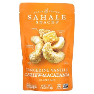 Sahale Nuts - Tangerine Vanilla Cashew Macadamia Glazed Mix 4oz