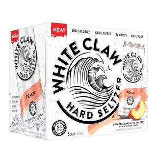 White Claw Hard Seltzer Peach