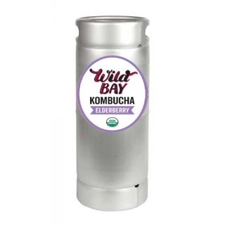 Wild Bay Kombucha Elderberry 5.16 Gal (1/6 bbl) Keg