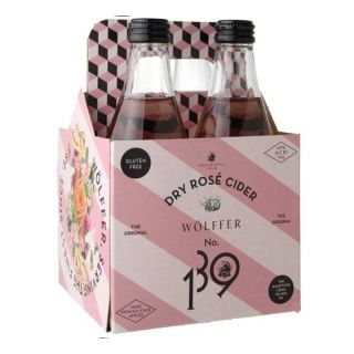 Wolffer No. 139 Dry Rose Cider Bottles