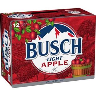 Busch Light Apple Cans