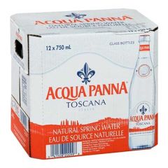 Acqua Panna Natural Spring Water 750ml - 12 Pack