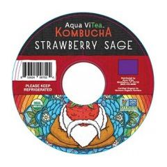 Aqua ViTea Kombucha Strawberry Sage 20L Keg