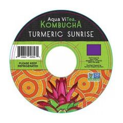 Aqua ViTea Kombucha Turmeric Sunrise 20L Keg