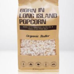 Born in Long Island Popcorn Org Butter