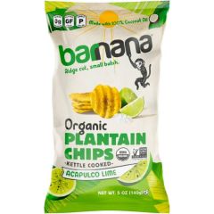 Barnana Org Plantain Chips - Acapulco Lime 5oz