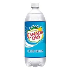 Canada Dry Club Soda 1 Liter