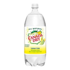 Canada Dry Lemon Lime Sparkling Seltzer Water - 2 L Bottle