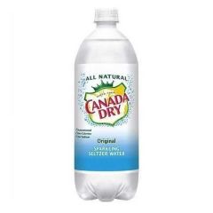 Canada Dry Original Sparkling Seltzer Water 1 Liter
