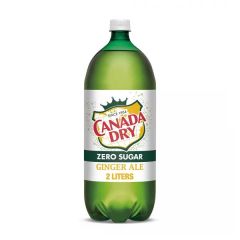 Canada Dry Zero Sugar Ginger Ale - 2 L Bottle