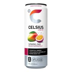 Celsius Sparkling Mango Passion Can