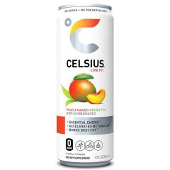 Celsius Non Carb Peach Mango Can