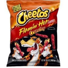Cheetos Flamin Hot Crunchy 8.5oz