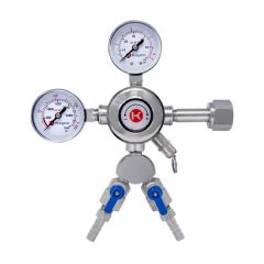 Pro Series Double Gauge Two Product CO2 Regulator