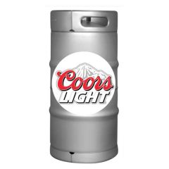Coors Light 7.75 gal (1/4 bbl) keg