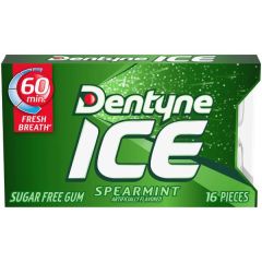 Dentyne Ice Spearmint Sf Chewing Gum 16pc