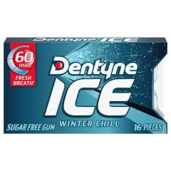 Dentyne Ice Winter Chill Sf Chewing Gum 16pc