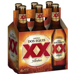 Dos Equis Amber Bottles
