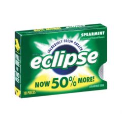 Eclipse Spearmint Sf Chewing Gum 18pc