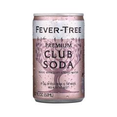 Fever Tree Club Soda 8 Pack (150 ml Cans)