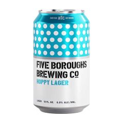 Five Borough Hoppy Lager Cans