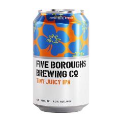 Five Borough Tiny Juicy IPA Cans