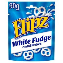 Flipz - White Fudge Covered Pretzels 4oz