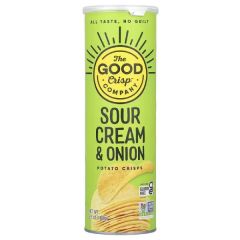 Good Crisp - Sour Cream & Onion Potato Crisp 5.6oz