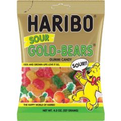 Haribo Gummi - Sour Gold Bears 5oz