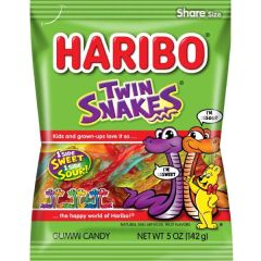 Haribo Gummi - Twin Snakes 5oz