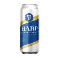 Harp Lager Cans