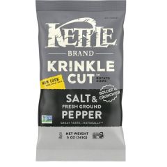 Kettle Brand Potato Chips Salt & Fresh Ground Pepper 5oz