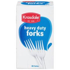 Krasdale Heavy Duty Forks - 48 Pack
