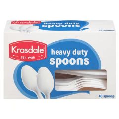 Krasdale Heavy Duty Spoons - 48 Pack