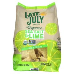 Late July Org Sea Salt & Lime Tortilla Chips 10.1oz