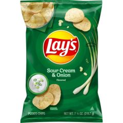 Lays Sour Cream & Onion Chips 8oz