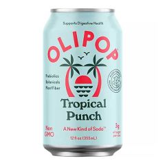 Olipop Tropical Punch Soda Cans
